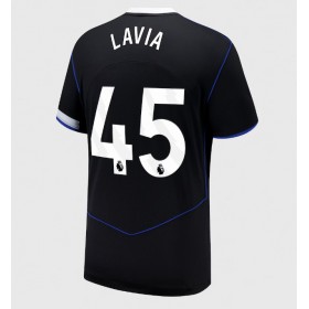 Pánské fotbalový oblečení Chelsea Romeo Lavia #45 Tretí košile 2025-26 Krátkým Rukávem